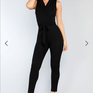Tie Front Dressy Jumpsuit
